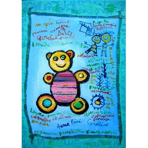 Grafika (00666) - Anne Poire, Patrick Guallino: "Ourson Câlin" - 1000 Teile Puzzle