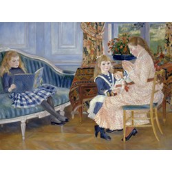 Grafika (00747) - Pierre-Auguste Renoir: "Children's Afternoon at Wargemont, 1884" - 2000 Teile Puzzle