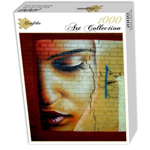 Grafika (00655) - "African Face" - 1000 Teile Puzzle