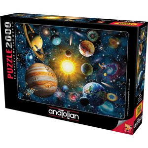 Anatolian (3946) - Adrian Chesterman: "Solar System" - 2000 Teile Puzzle