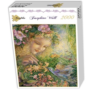 Grafika (00906) - Josephine Wall: "Honeysuckle" - 2000 Teile Puzzle
