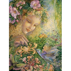 Grafika (00906) - Josephine Wall: "Honeysuckle" - 2000 Teile Puzzle