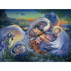 Grafika (00910) - Josephine Wall: "Leda and the Swan" - 2000 Teile Puzzle