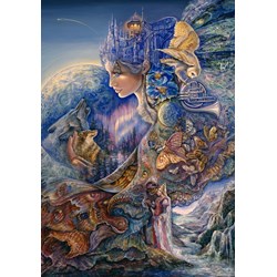 Grafika (00921) - Josephine Wall: "Once in a Blue Moon" - 1000 Teile Puzzle