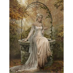 Grafika (00943) - Cris Ortega: "The Well of my Desires" - 2000 Teile Puzzle