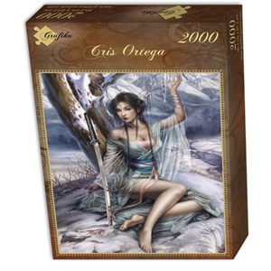 Grafika (00945) - Cris Ortega: "Frozen" - 2000 Teile Puzzle