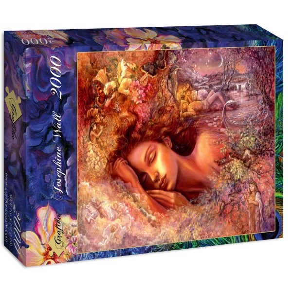 Grafika (00891) - Josephine Wall: "Psyche's Dreams" - 2000 Teile Puzzle