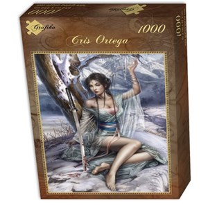 Grafika (00946) - Cris Ortega: "Frozen" - 1000 Teile Puzzle