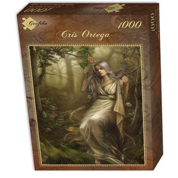 Grafika (00973) - Cris Ortega: "The Forest of the Whispers" - 1000 Teile Puzzle