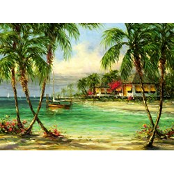 Anatolian (3616) - Martin Figlinski: "Barefoot Bungalow" - 500 Teile Puzzle