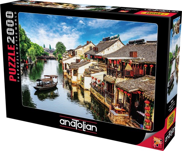 Anatolian (3945) - "Xitang Ancient Town" - 2000 Teile Puzzle