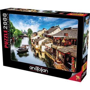 Anatolian (3945) - "Xitang Ancient Town" - 2000 Teile Puzzle