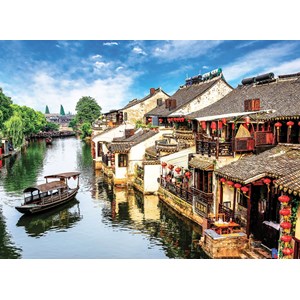 Anatolian (3945) - "Xitang Ancient Town" - 2000 Teile Puzzle