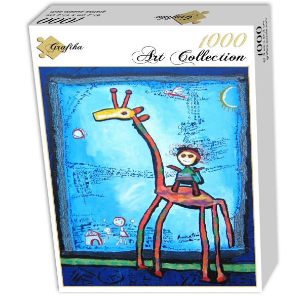 Grafika (00668) - Anne Poire, Patrick Guallino: "Toujours Elle" - 1000 Teile Puzzle