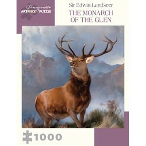 Pomegranate (aa1007) - Sir Edwin Landseer: "The Monarch of the Glen" - 1000 Teile Puzzle