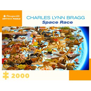 Pomegranate (aa1079) - Charles Lynn Bragg: "Space Race" - 2000 Teile Puzzle