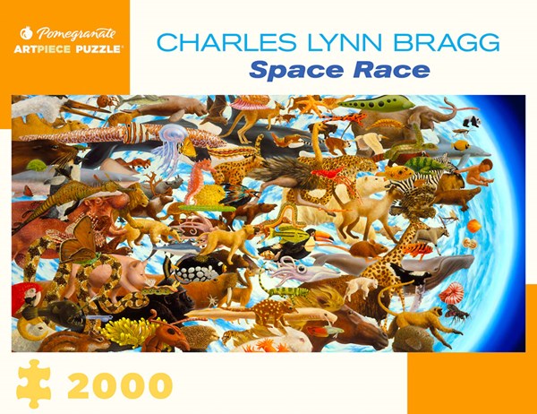 Pomegranate (aa1079) - Charles Lynn Bragg: "Space Race" - 2000 Teile Puzzle