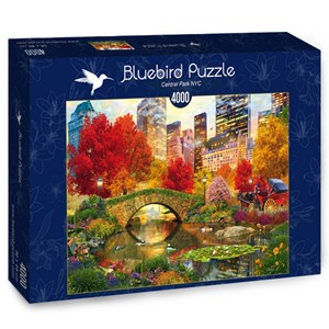 Bluebird Puzzle (70256) - David McLean: "Central Park NYC" - 4000 Teile Puzzle