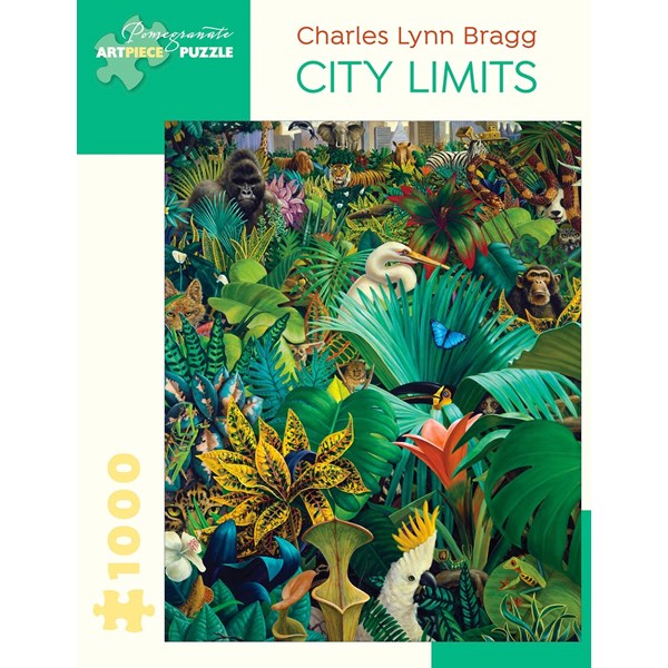 Pomegranate (aa1060) - Charles Lynn Bragg: "City Limits, 1986" - 1000 Teile Puzzle