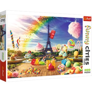 Trefl (10597) - "Sweet Paris" - 1000 Teile Puzzle