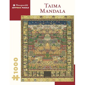 Pomegranate (aa1069) - "Taima Mandala" - 1000 Teile Puzzle