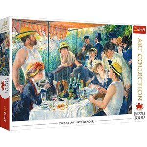 Trefl (10499) - Pierre-Auguste Renoir: "Das Frühstück der Ruderer" - 1000 Teile Puzzle