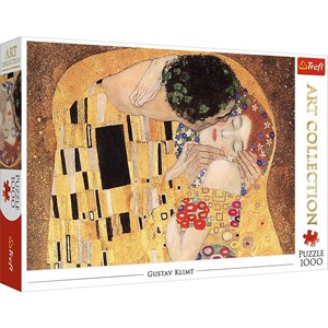 Trefl (10559) - Gustav Klimt: "Der Kuss" - 1000 Teile Puzzle