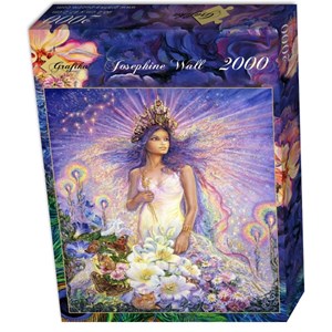 Grafika (00830) - Josephine Wall: "Jungfrau" - 2000 Teile Puzzle