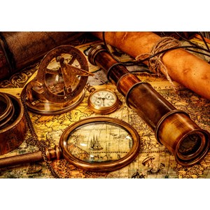 Grafika (01146) - "Vintage Travel" - 1000 Teile Puzzle