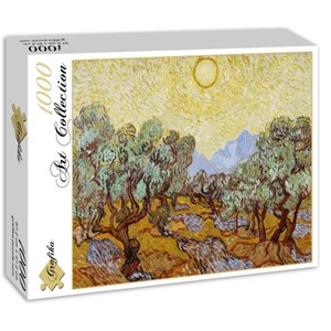 Grafika (01174) - Vincent van Gogh: "Olivenbäume, 1889" - 1000 Teile Puzzle