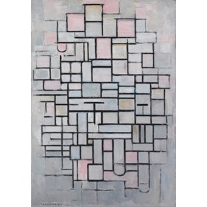 Grafika (01178) - Piet Mondrian: "Composition No.IV, 1914" - 1000 Teile Puzzle