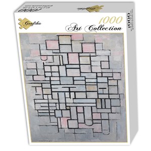 Grafika (01178) - Piet Mondrian: "Composition No.IV, 1914" - 1000 Teile Puzzle