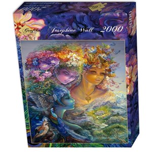 Grafika (00924) - "The Three Graces" - 2000 Teile Puzzle