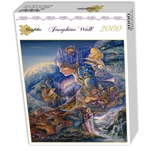 Grafika (00920) - Josephine Wall: "Once in a Blue Moon" - 2000 Teile Puzzle