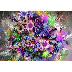 Grafika (01137) - "Schmetterlinge" - 1000 Teile Puzzle