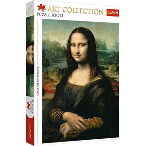 Trefl (10542) - Leonardo Da Vinci: "Mona Lisa" - 1000 Teile Puzzle