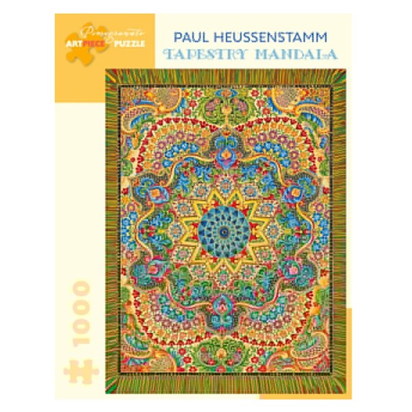 Pomegranate (aa1046) - Paul Heussenstamm: "Tapestry Mandala" - 1000 Teile Puzzle