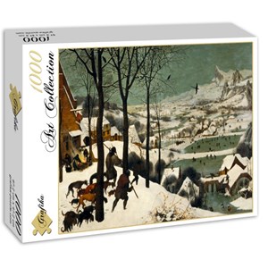 Grafika (00625) - Pieter Brueghel the Elder: "Die Heimkehr der Jäger" - 1000 Teile Puzzle