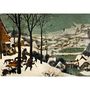 Grafika (00625) - Pieter Brueghel the Elder: "Die Heimkehr der Jäger" - 1000 Teile Puzzle