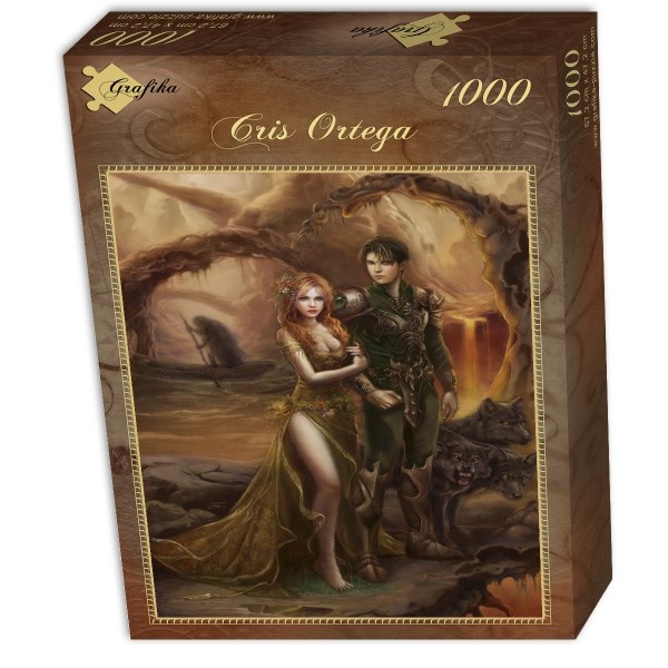 Grafika (00981) - Cris Ortega: "Deep in the Underworld" - 1000 Teile Puzzle
