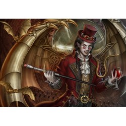 Grafika (01010) - Cris Ortega: "Let the Blood Flow" - 1000 Teile Puzzle