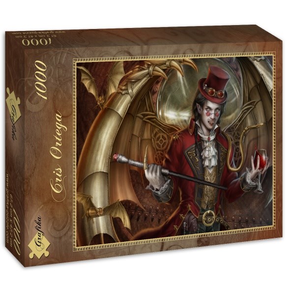 Grafika (01010) - Cris Ortega: "Let the Blood Flow" - 1000 Teile Puzzle