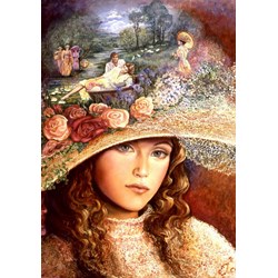 Grafika (01104) - Josephine Wall: "Grandmother's Hat" - 1000 Teile Puzzle