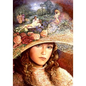 Grafika (01104) - Josephine Wall: "Grandmother's Hat" - 1000 Teile Puzzle