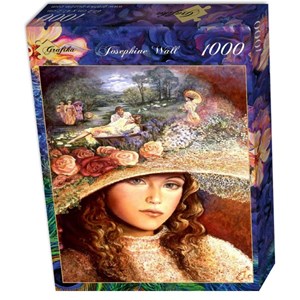 Grafika (01104) - Josephine Wall: "Grandmother's Hat" - 1000 Teile Puzzle