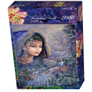 Grafika (01111) - Josephine Wall: "Spirit of Winter" - 2000 Teile Puzzle