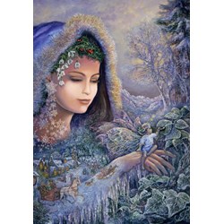 Grafika (01112) - Josephine Wall: "Spirit of Winter" - 1000 Teile Puzzle