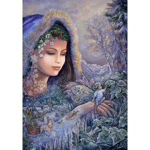 Grafika (01112) - Josephine Wall: "Spirit of Winter" - 1000 Teile Puzzle