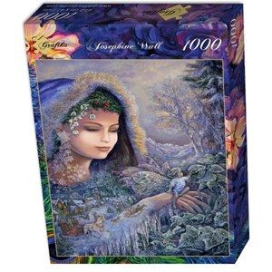 Grafika (01112) - Josephine Wall: "Spirit of Winter" - 1000 Teile Puzzle