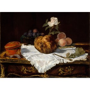 Grafika (01126) - Edouard Manet: "The Brioche, 1870" - 2000 Teile Puzzle